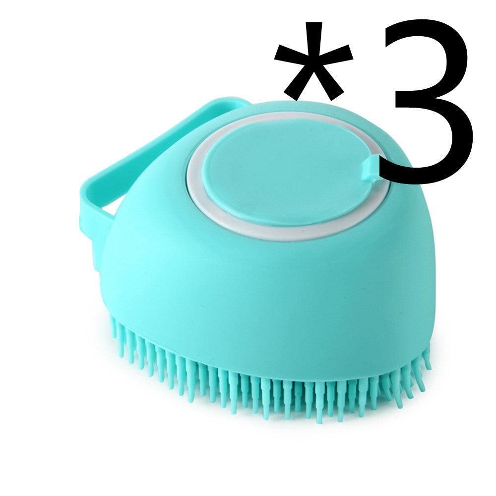 Silicone Dog Shampoo Brush – Pamper Your Pet Easily
