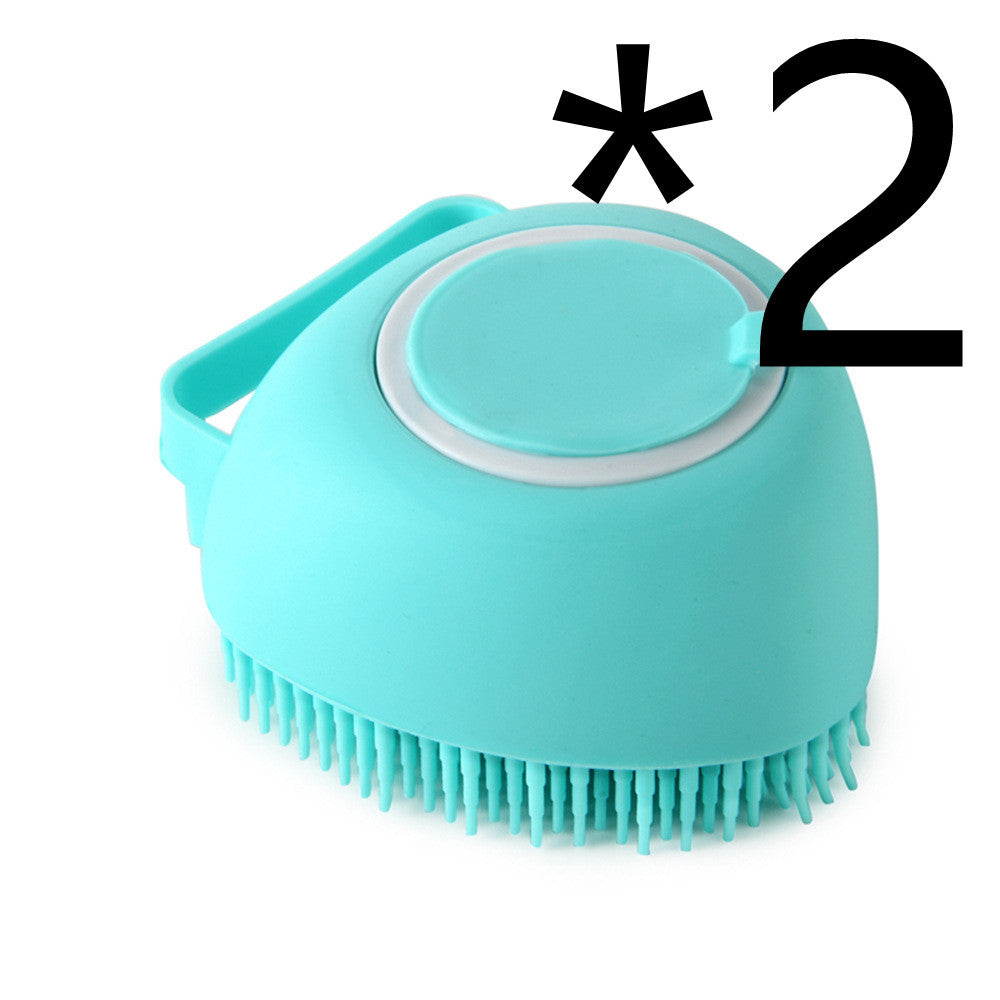 Silicone Dog Shampoo Brush – Pamper Your Pet Easily