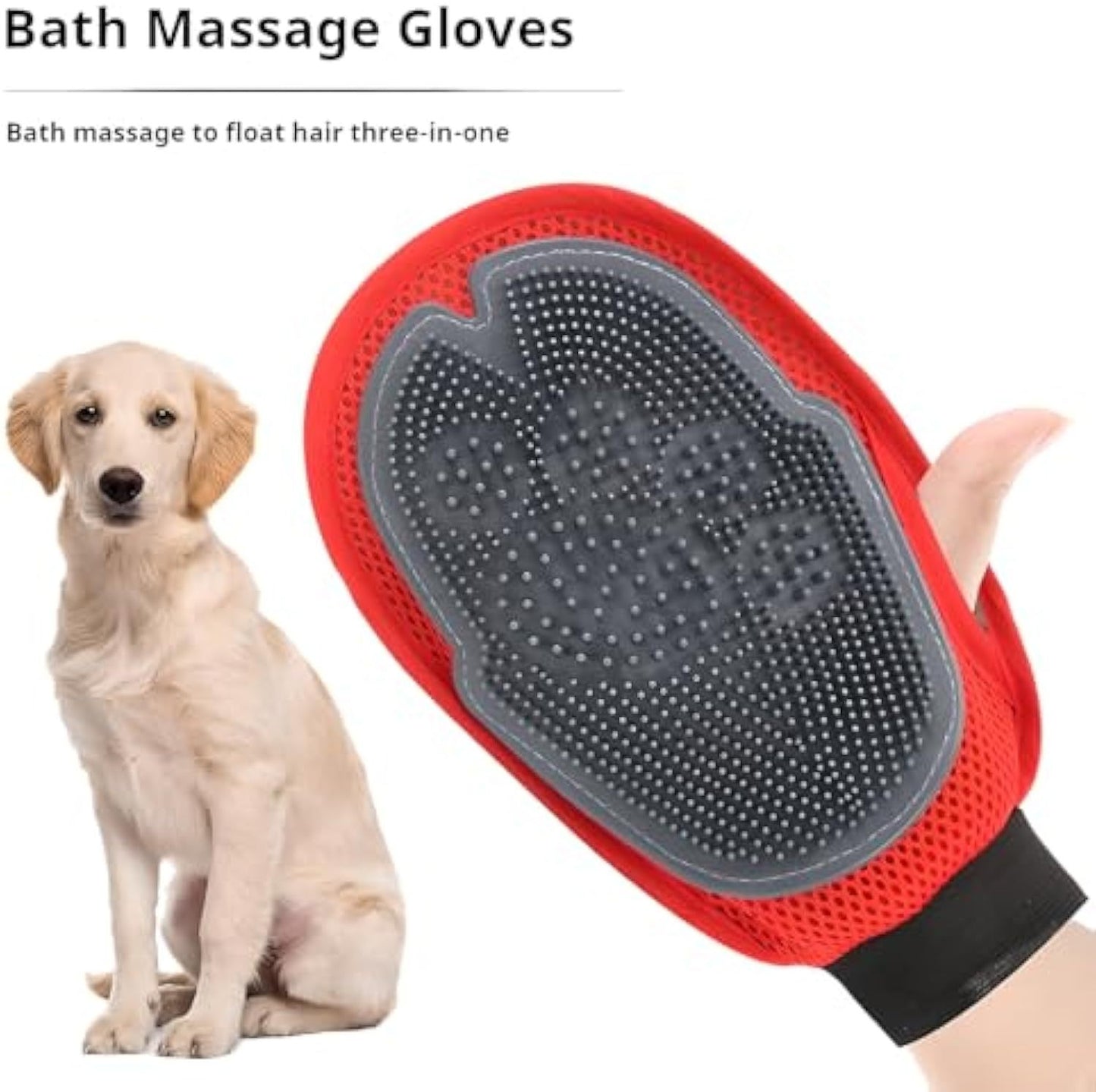 Pet Grooming & Bath Glove