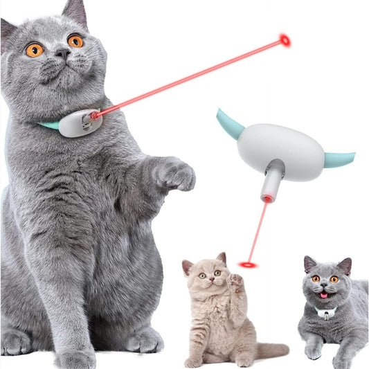 Automatisch Katten Speelgoed – Slim Laser Halsband USB-oplaadbaar
