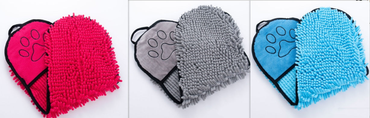 Super Absorbent Quick-Dry Pet Bath Towel for Dogs & Cats