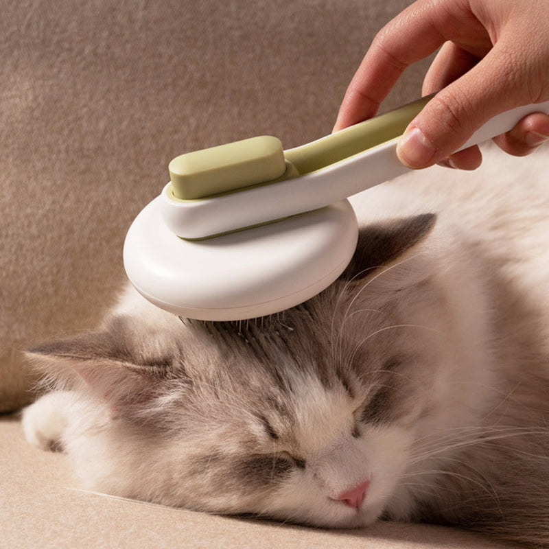 Automatic Pet Brush – Hair Removal &amp; Massage for Cats and Dogs