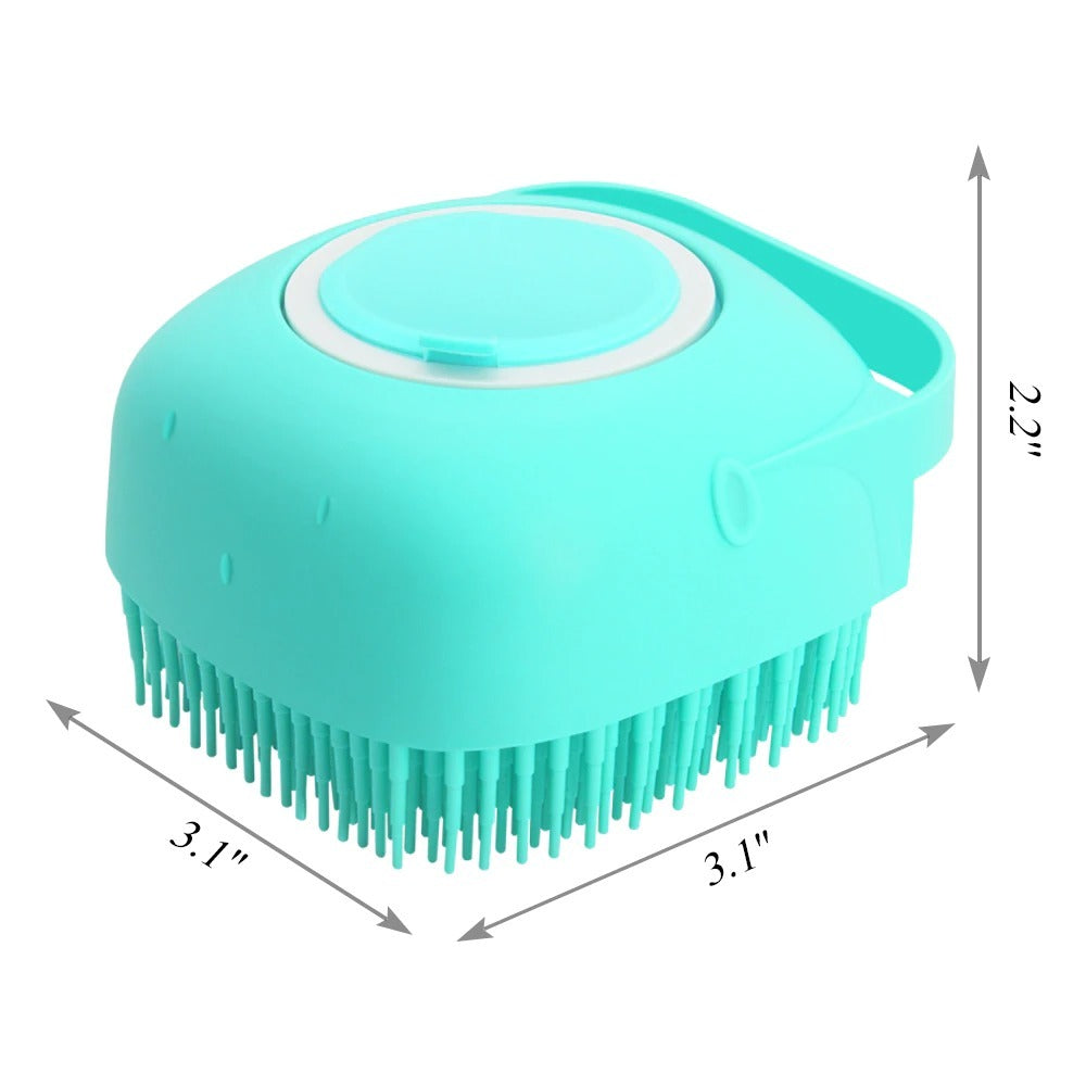  Pet Bath Massage Brush 