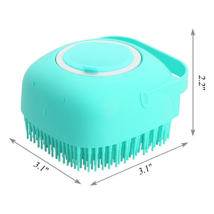  Pet Bath Massage Brush 