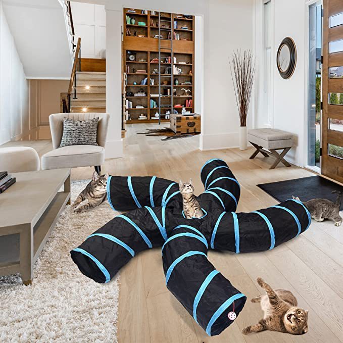 Tree Pattern Tunnel – Play Tunnel for Cats &amp; Small Dogs