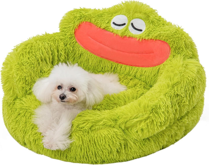 Cute Donut Pet Bed – Soft &amp; Plush