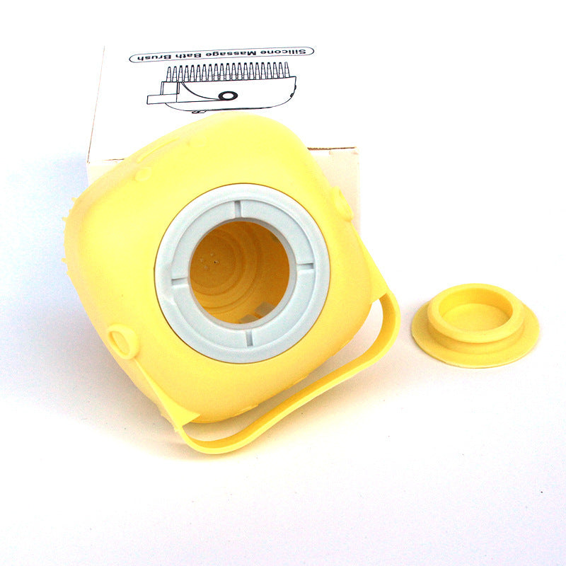 Silicone Dog Shampoo Brush – Pamper Your Pet Easily