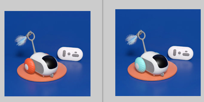 Interactive Cat Car Toy – Remote Control &amp; USB Rechargeable