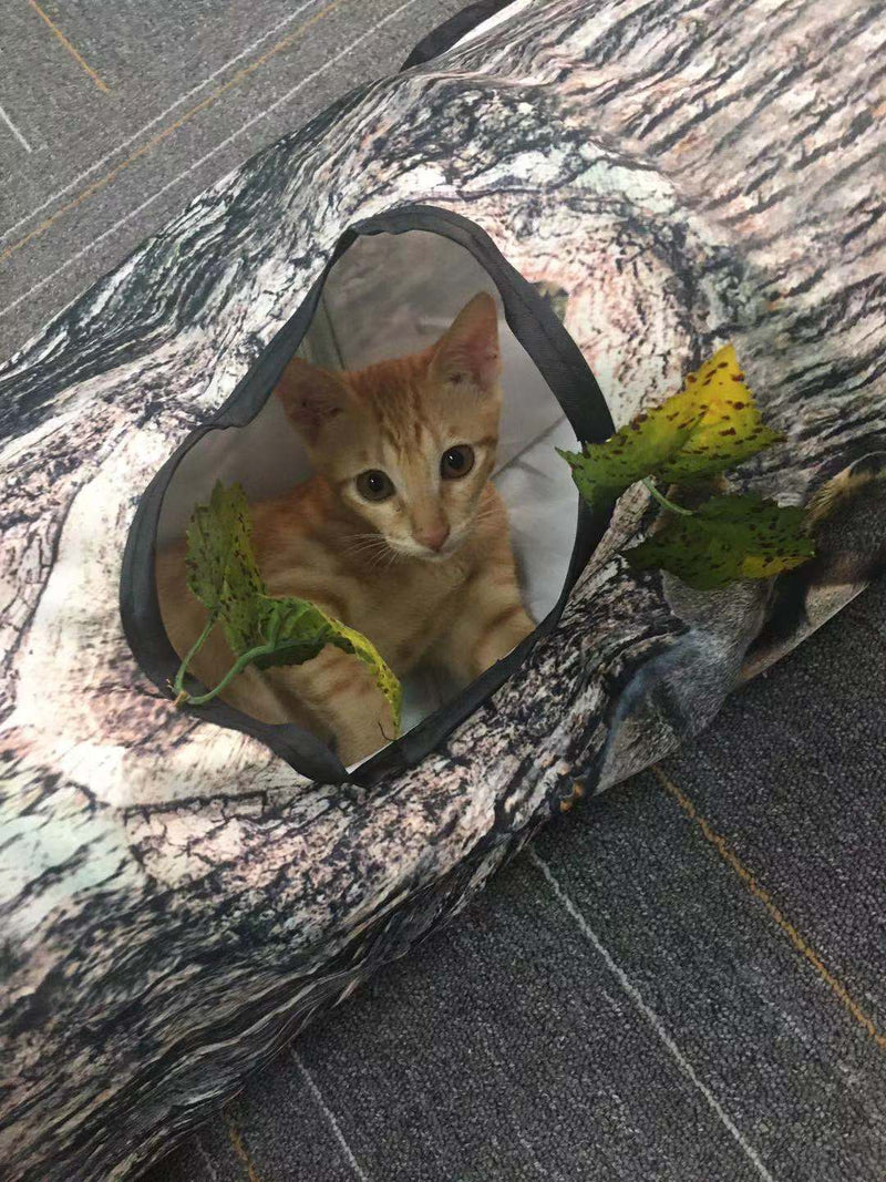 Tree Pattern Tunnel – Play Tunnel for Cats &amp; Small Dogs