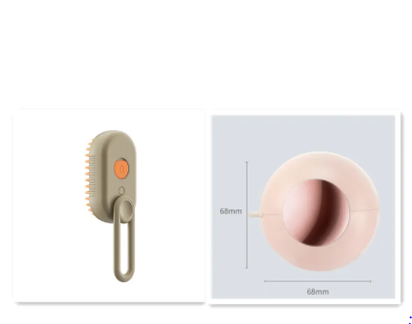 Pet Grooming Brush-Steam & Style: All-in-One