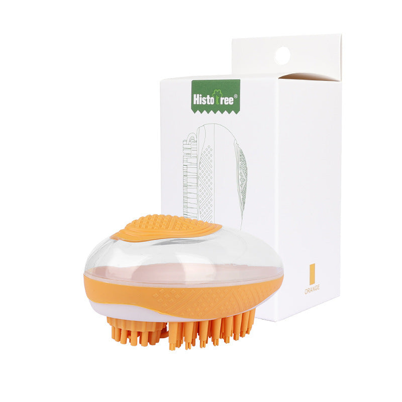 2-in-1 Dog & Cat Spa Brush – Groom While You Wash