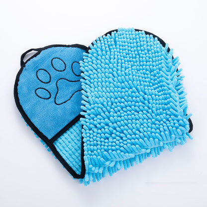 Super Absorbent Quick-Dry Pet Bath Towel for Dogs & Cats