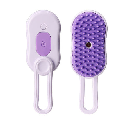 Pet Grooming Brush-Steam & Style: All-in-One