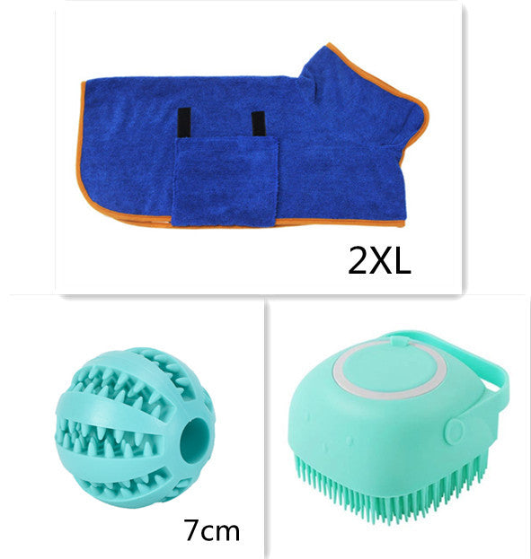 Silicone Dog Shampoo Brush – Pamper Your Pet Easily